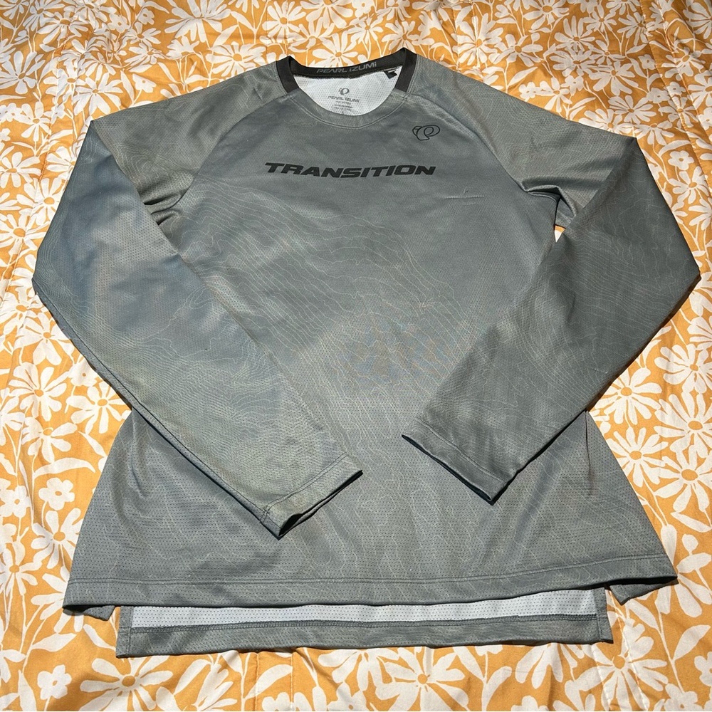Pearl Izumi/Transition Bikes Jersey - long sleeve/green topo
